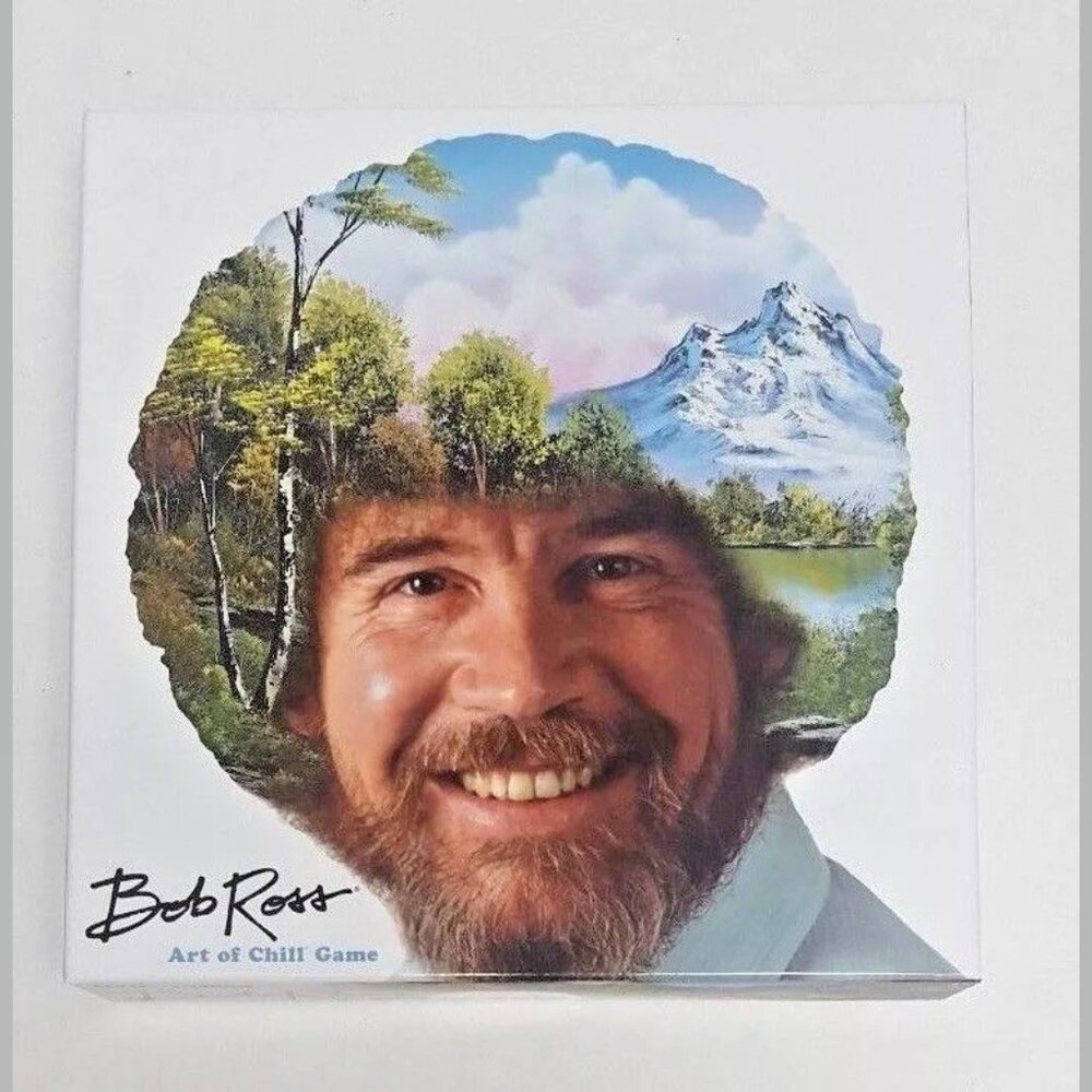 BOB ROSS Art of‎ Chill Board Game 2017 Artist 30 Paintings NEW/SEALED